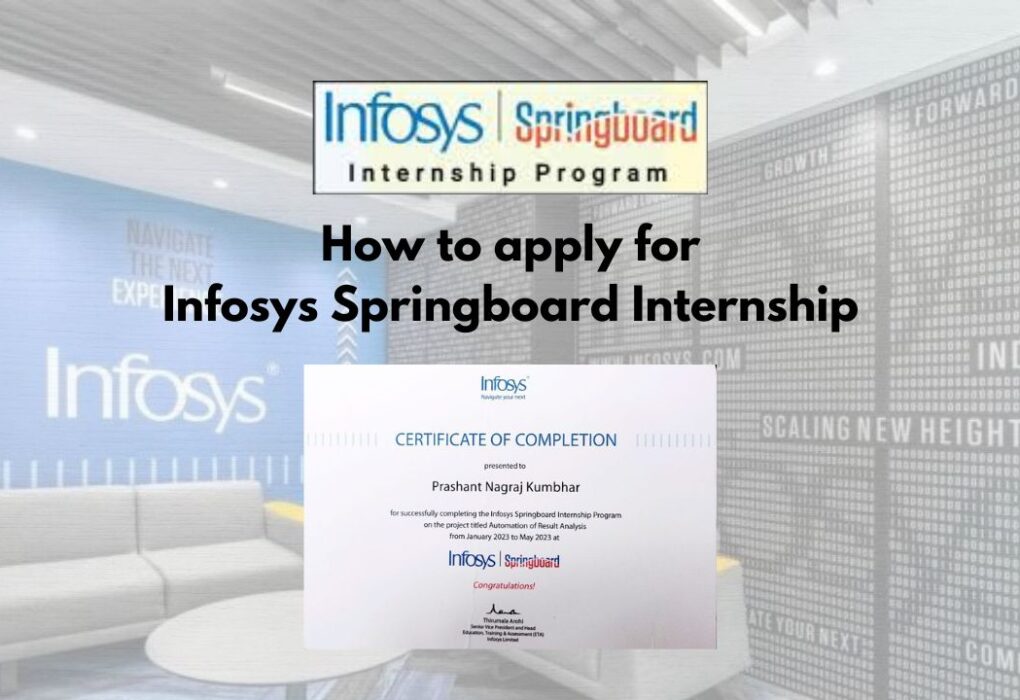 How to Apply for the Infosys Springboard Internship Program